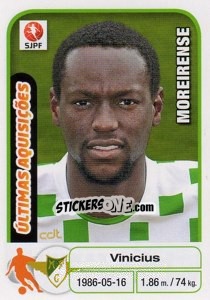 Sticker Vinicius (Moreirense) - Futebol 2012-2013 - Panini