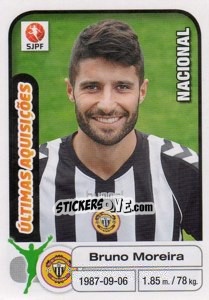 Figurina Bruno Moreira (Nacional) - Futebol 2012-2013 - Panini