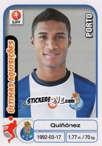 Sticker Quinonez (Porto) - Futebol 2012-2013 - Panini