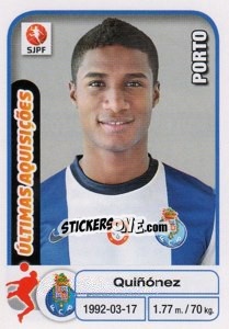 Cromo Quinonez (Porto) - Futebol 2012-2013 n. 393 - Panini
