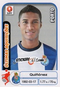 Cromo Quinonez (Porto) - Futebol 2012-2013 - Panini