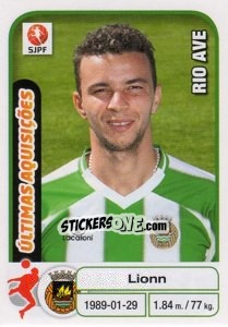 Sticker Lionn (Rio Ave) - Futebol 2012-2013 n. 397 - Panini