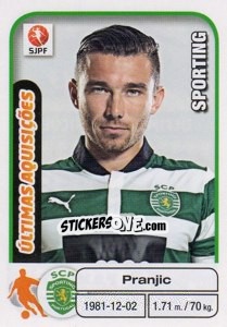 Sticker Danijel Pranjic (Sporting) - Futebol 2012-2013 n. 400 - Panini