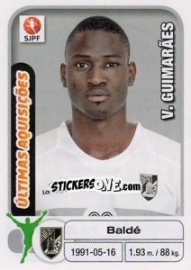 Sticker Balde (V.Guimaraes) - Futebol 2012-2013 n. 402 - Panini