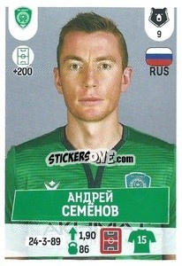 Figurina Андрей Семёнов - Russian Premier League 2021-2022
 n. 263 - Panini