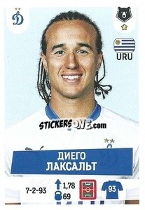 Figurina Диего Лаксальт - Russian Premier League 2021-2022
 n. 162 - Panini