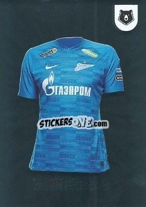 Sticker Домашняя джерси - Russian Premier League 2021-2022
 n. 7 - Panini