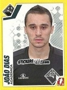 Sticker Joao Dias - Futebol 2011-2012 - Panini
