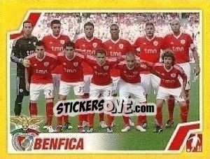 Sticker Equipa - Futebol 2011-2012 n. 42 - Panini