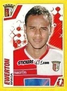 Sticker Ewerton - Futebol 2011-2012 n. 68 - Panini