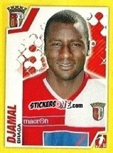 Sticker Djamal - Futebol 2011-2012 n. 70 - Panini