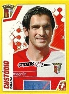 Sticker Custodio - Futebol 2011-2012 n. 75 - Panini