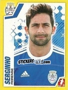 Sticker Serginho - Futebol 2011-2012 n. 89 - Panini