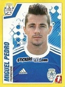 Sticker Miguel Pedro - Futebol 2011-2012 n. 91 - Panini