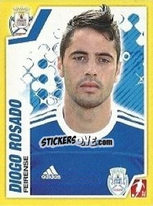 Sticker Diogo Rosado - Futebol 2011-2012 n. 92 - Panini