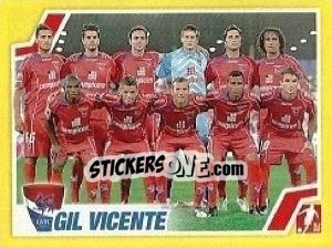 Sticker Equipa - Futebol 2011-2012 n. 102 - Panini