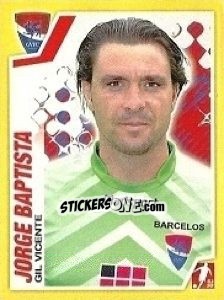 Sticker Jorge Baptista - Futebol 2011-2012 - Panini
