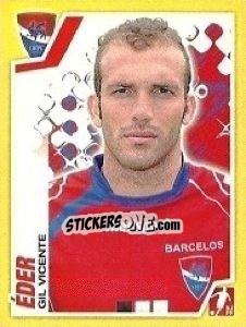 Sticker Eder - Futebol 2011-2012 n. 104 - Panini