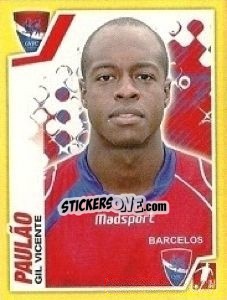 Sticker Paulao - Futebol 2011-2012 n. 107 - Panini