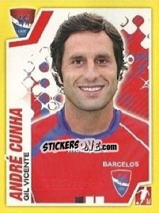 Sticker Andre Cunha - Futebol 2011-2012 n. 111 - Panini