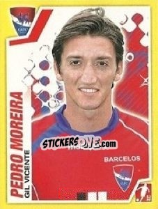 Sticker Pedro Moreira - Futebol 2011-2012 n. 115 - Panini