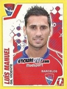 Sticker Luis Manuel - Futebol 2011-2012 - Panini