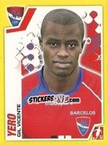 Sticker Yero - Futebol 2011-2012 n. 117 - Panini
