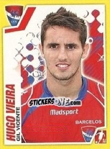 Sticker Hugo Vieira - Futebol 2011-2012 n. 118 - Panini