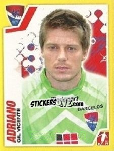 Sticker Adriano - Futebol 2011-2012 n. 120 - Panini