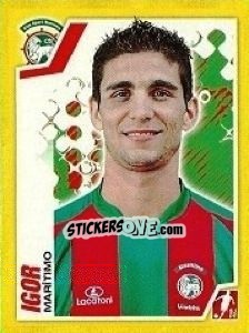 Sticker Igor - Futebol 2011-2012 n. 125 - Panini