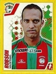 Sticker Robson - Futebol 2011-2012 n. 126 - Panini