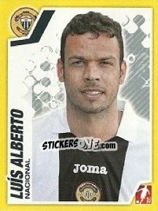Sticker Luis Alberto - Futebol 2011-2012 n. 150 - Panini