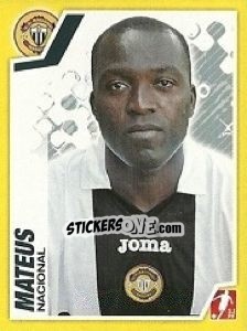 Sticker Mateus - Futebol 2011-2012 n. 157 - Panini