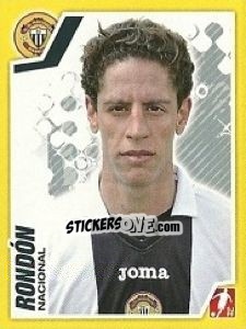Sticker Rondon - Futebol 2011-2012 n. 158 - Panini