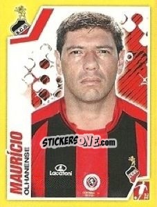 Sticker Mauricio - Futebol 2011-2012 n. 166 - Panini
