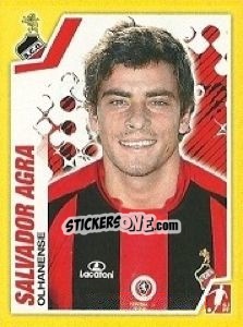 Sticker Salvador Agra - Futebol 2011-2012 n. 175 - Panini