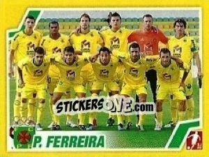Sticker Equipa - Futebol 2011-2012 n. 182 - Panini