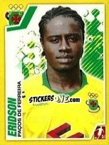 Sticker Eridson - Futebol 2011-2012 n. 187 - Panini
