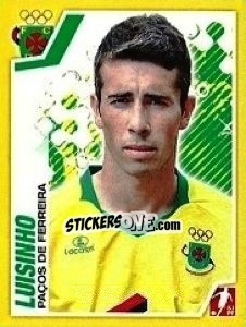 Figurina Luisinho - Futebol 2011-2012 - Panini