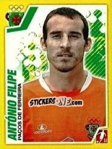 Sticker Antonio Filipe - Futebol 2011-2012 n. 200 - Panini