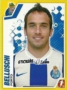 Sticker Fernando Belluschi - Futebol 2011-2012 n. 212 - Panini