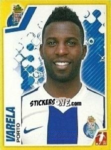 Sticker Silvestre Varela - Futebol 2011-2012 n. 216 - Panini