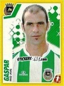 Sticker Gaspar - Futebol 2011-2012 n. 225 - Panini
