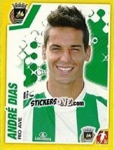 Sticker Andre Dias - Futebol 2011-2012 n. 229 - Panini