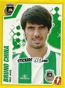 Sticker Bruno China - Futebol 2011-2012 - Panini