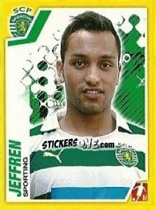 Sticker Jeffren - Futebol 2011-2012 n. 253 - Panini