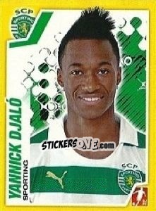 Sticker Yannick Djalo - Futebol 2011-2012 n. 254 - Panini