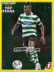 Sticker Yannick Djalo - Futebol 2011-2012 n. 342 - Panini