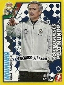 Sticker Jose Mourinho (Real) - Futebol 2011-2012 - Panini