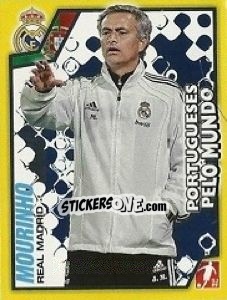 Figurina Jose Mourinho (Real) - Futebol 2011-2012 - Panini